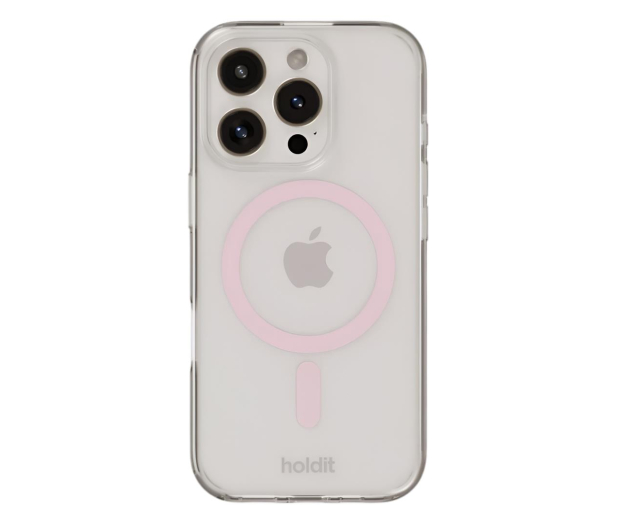 Holdit MagSafe Case iPhone 16 Pro Max Pink/Transparent 16573 - 1287339 - zdjęcie